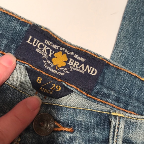 Lucky brand jeans sweet and straight 8/29 ankle - Picture 4 of 16